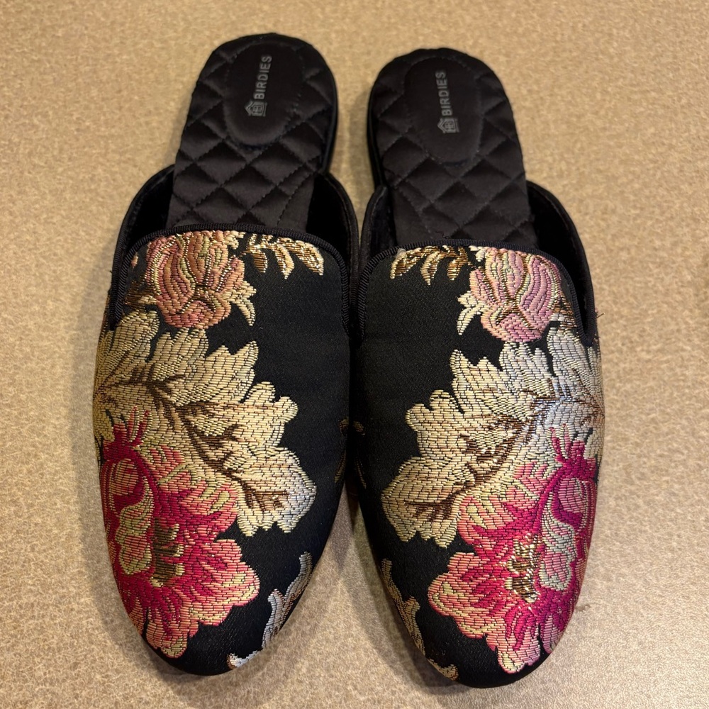 Birdies The Phoebe Floral Mules